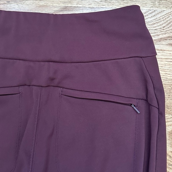Athleta Headlands Hybrid Trek Tight Burgundy Size 6 - Picture 9 of 12